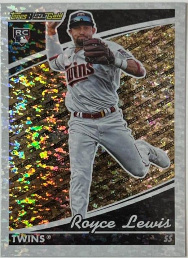 2022 Topps Update Black Gold Royce Lewis #BG-6 card