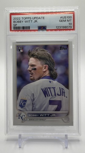 2022 Topps Update Bobby Witt Jr. [SP Variation] #US100 card