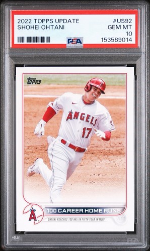 2022 Topps Update Shohei Ohtani #US92 card
