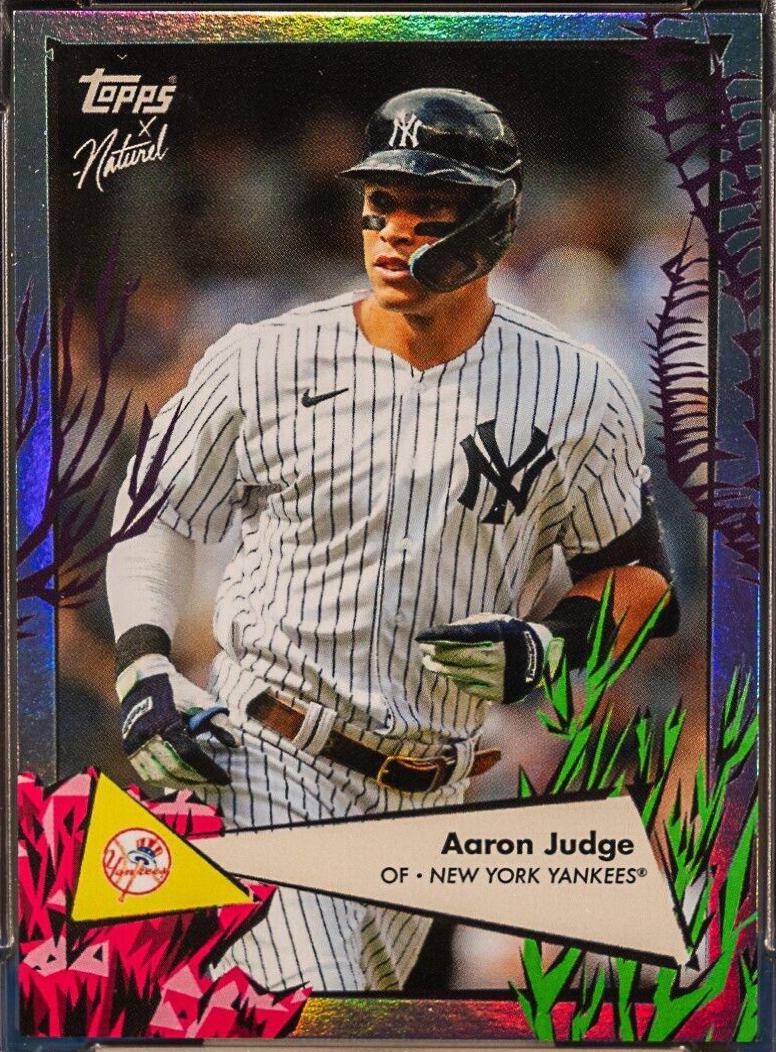2022 Topps X Naturel 1952 Aaron Judge [Coral] #10 card