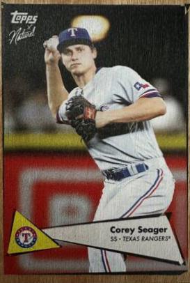 2022 Topps X Naturel 1952 Corey Seager [Ocean Wave] #18 card