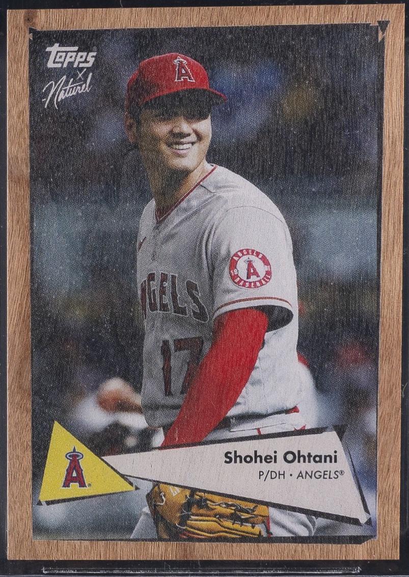 2022 Topps X Naturel 1952 Shohei Ohtani [Shipwreck Wood] #25 card