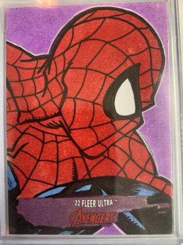 2022 Ultra Avengers Sketch Rich Hennemann card
