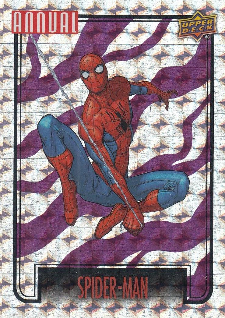 2022 Upper Deck Annual Backscatters Spider-Man #B11 card