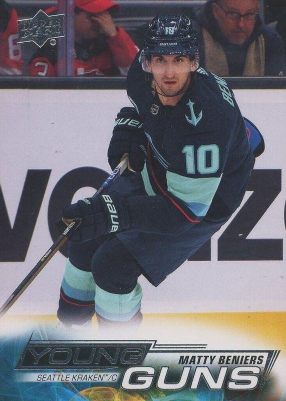 2022 Upper Deck Matty Beniers #213 card