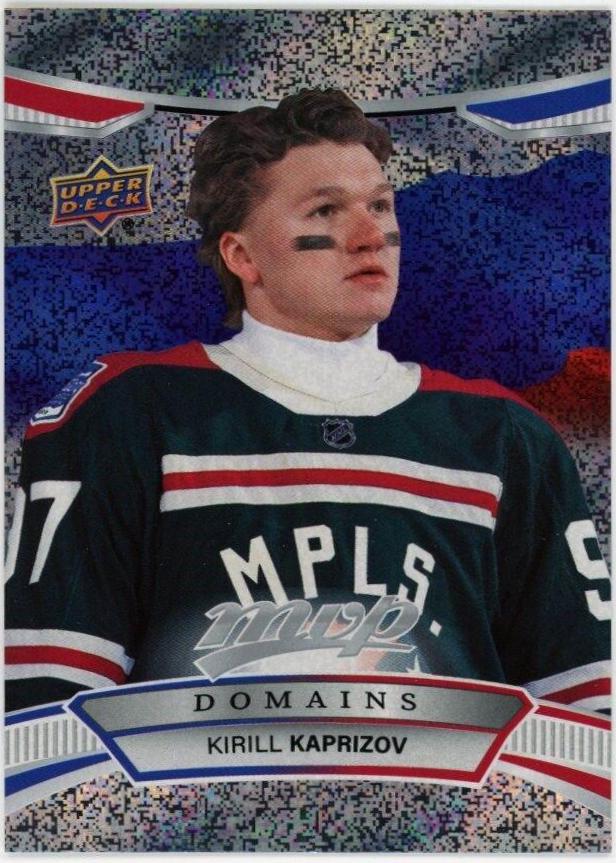 2022 Upper Deck MVP Domains Kirill Kaprizov #NA-20 card