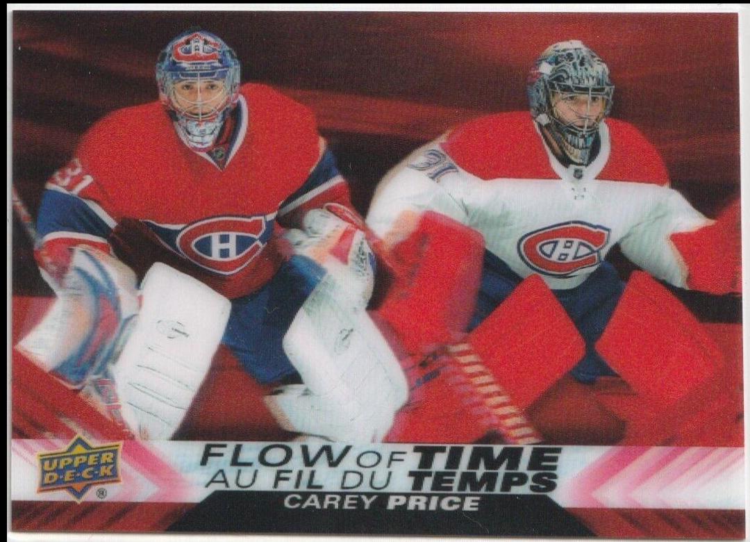 2022 Upper Deck Tim Hortons Flow of Time Carey Price #NT-18 card
