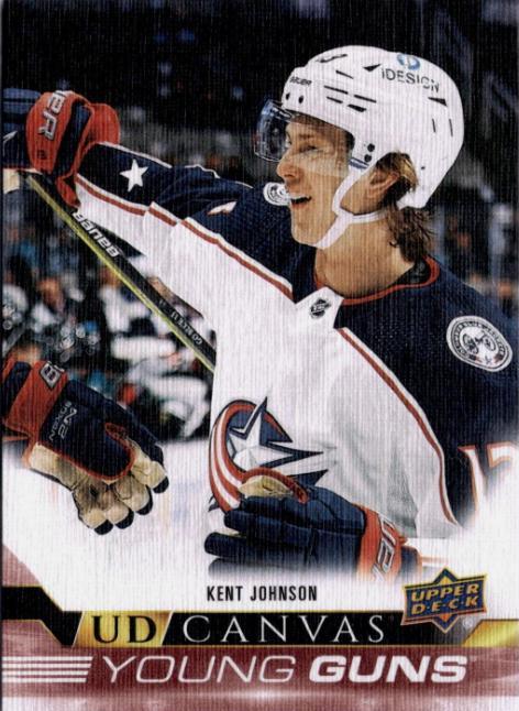 2022 Upper Deck UD Canvas Kent Johnson #C91 card