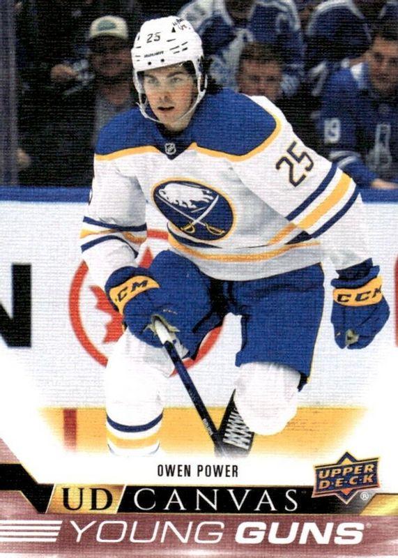 2022 Upper Deck UD Canvas Owen Power #C119 card
