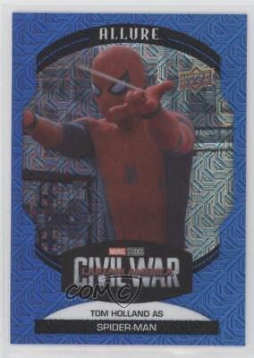 2023 2022 Allure Tom Holland as Spider-Man [Blue Line] #43 card