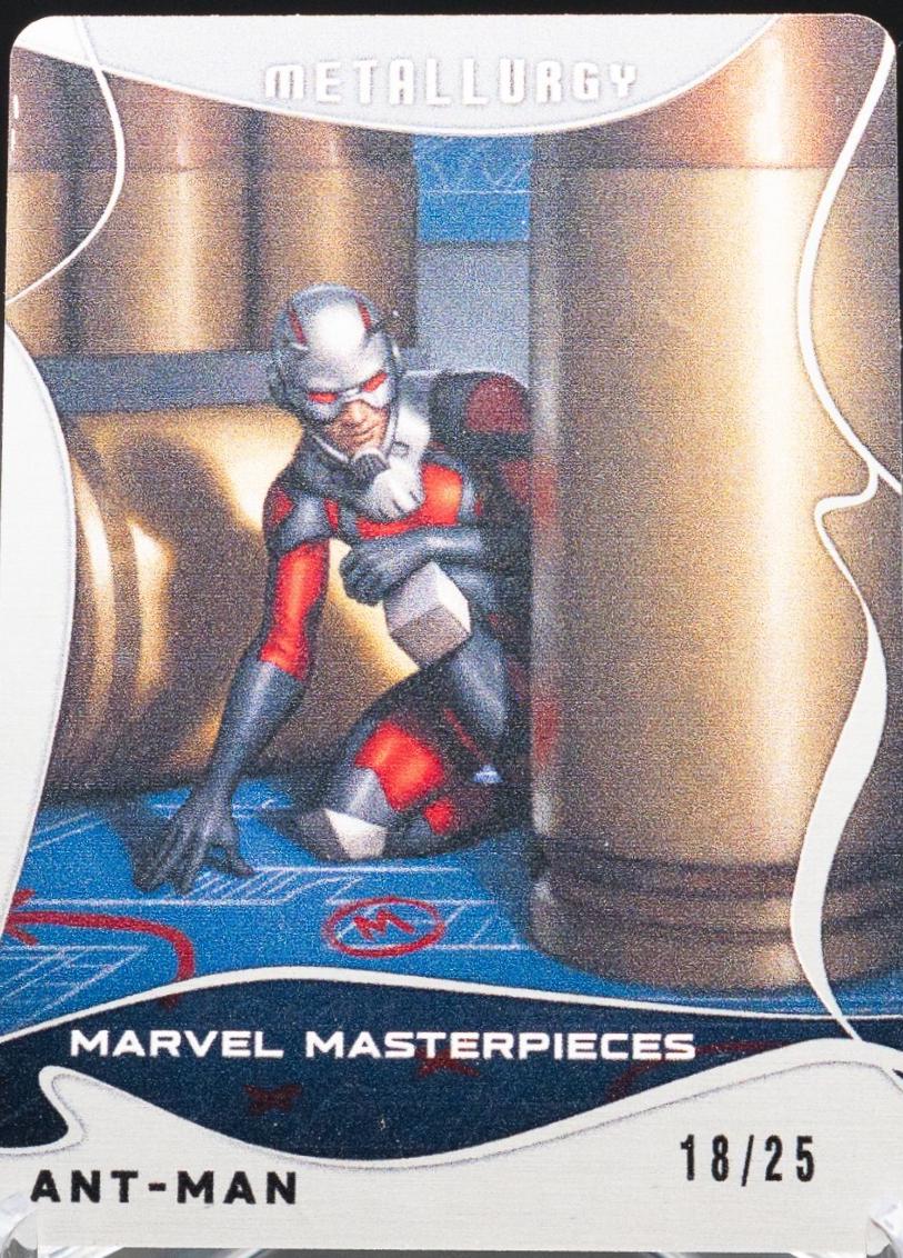 2023 2022 Masterpieces Ant-Man [Metallurgy] #74 card