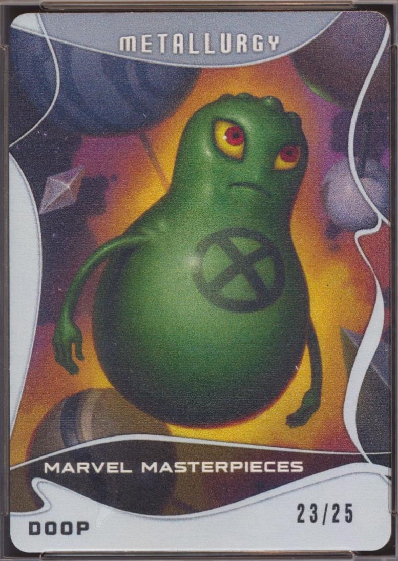 2023 2022 Masterpieces Doop [Metallurgy] #57 card
