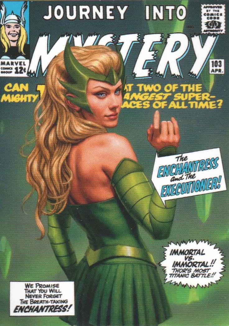 2023 2022 Masterpieces Enchantress [Variant Cover] #24 card