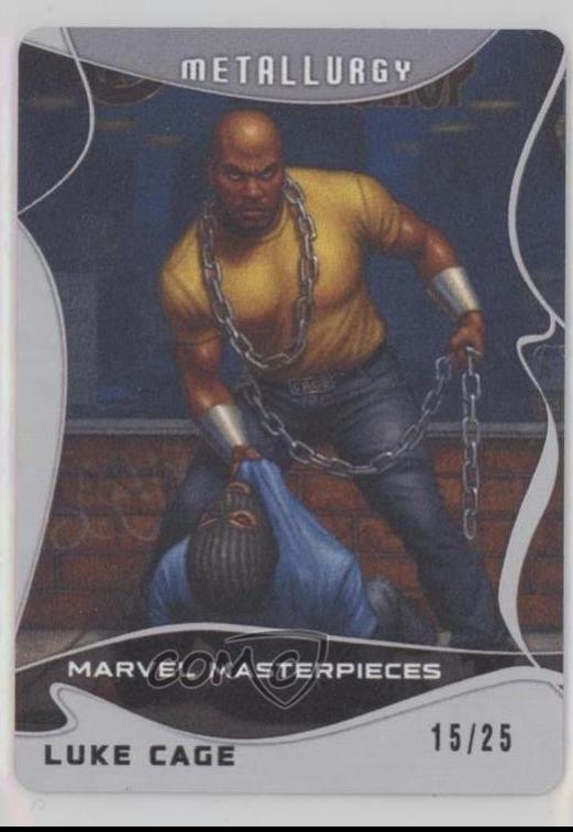 2023 2022 Masterpieces Luke Cage [Metallurgy] #68 card
