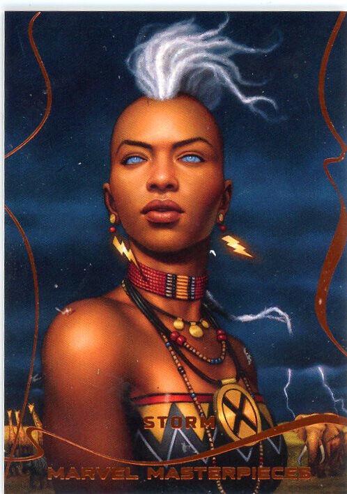 2023 2022 Masterpieces Storm [Orange Foil] #62 card