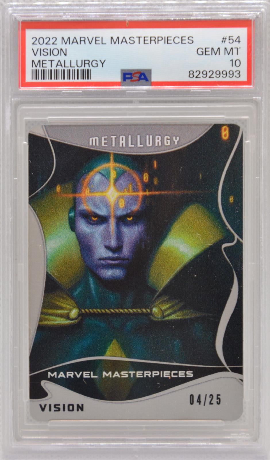2023 2022 Masterpieces Vision #54 card