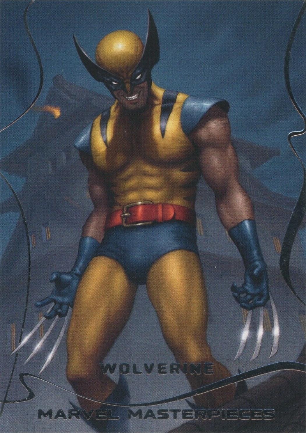 2023 2022 Masterpieces Wolverine #86 card
