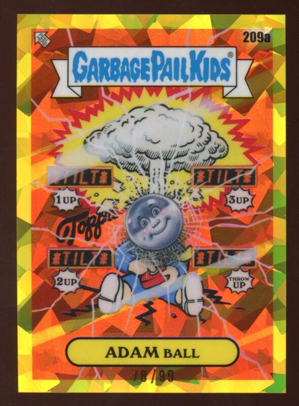 2023 2022 Sapphire ADAM Ball [Yellow] #209a card