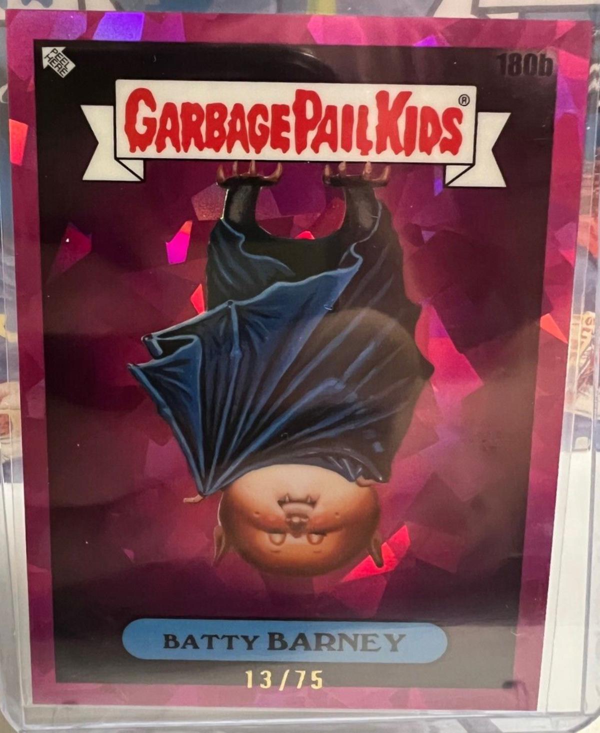 2023 2022 Sapphire Batty BARNEY [Fuchsia] #180b card