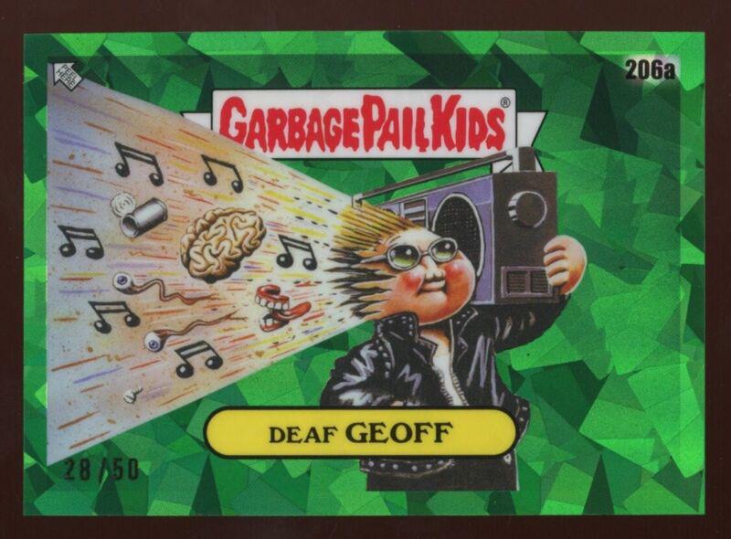 2023 2022 Sapphire Deaf GEOFF [Green] #206a card