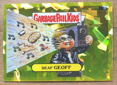 2023 2022 Sapphire Deaf GEOFF [Yellow] #206a card