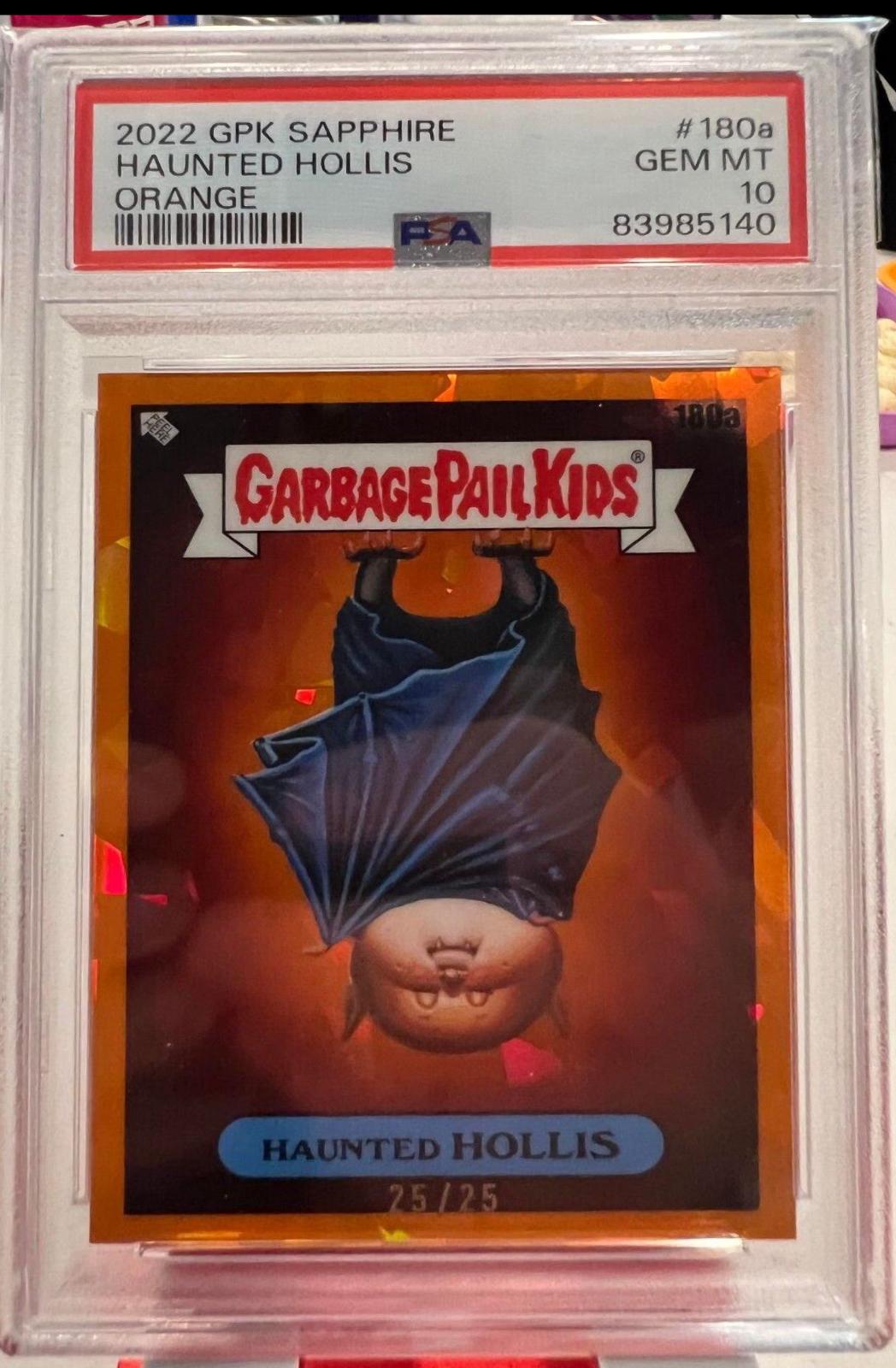 2023 2022 Sapphire Haunted HOLLIS [Orange] #180a card