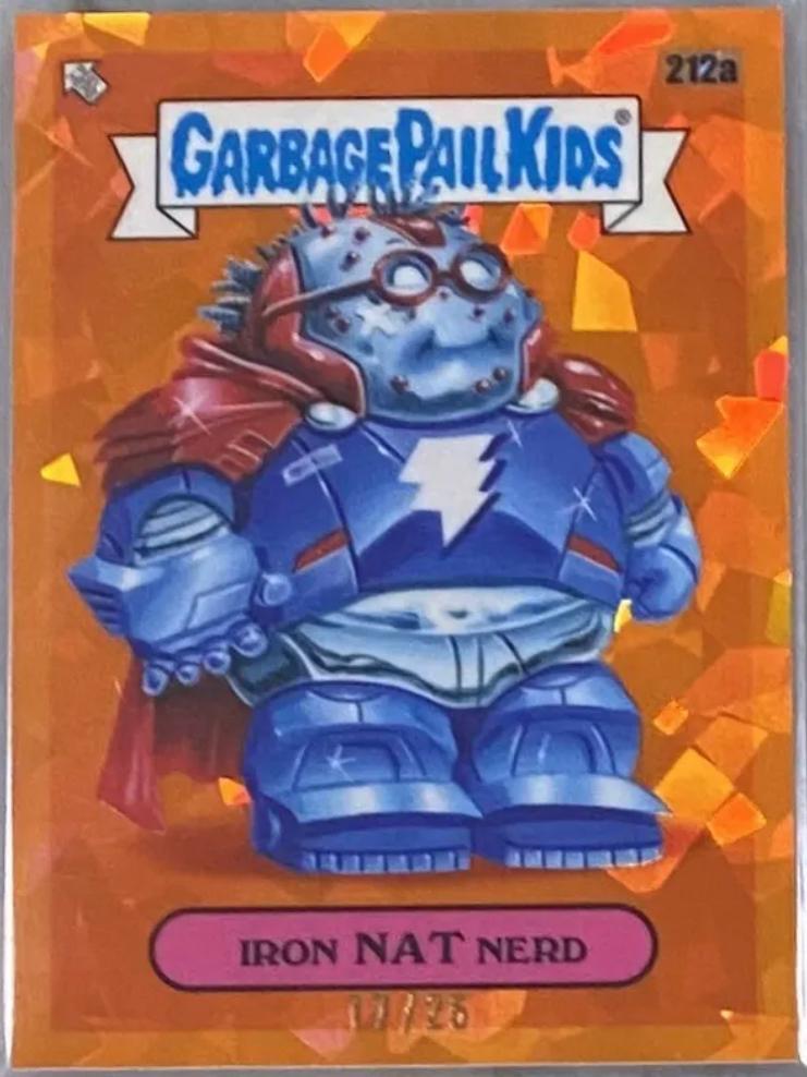 2023 2022 Sapphire Iron NAT Nerd [Orange] #212a card