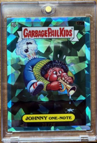2023 2022 Sapphire JOHNNY One-Note [Aqua] #175b card