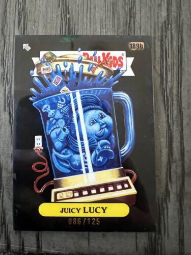 2023 2022 Sapphire Juicy LUCY [Black] #189b card