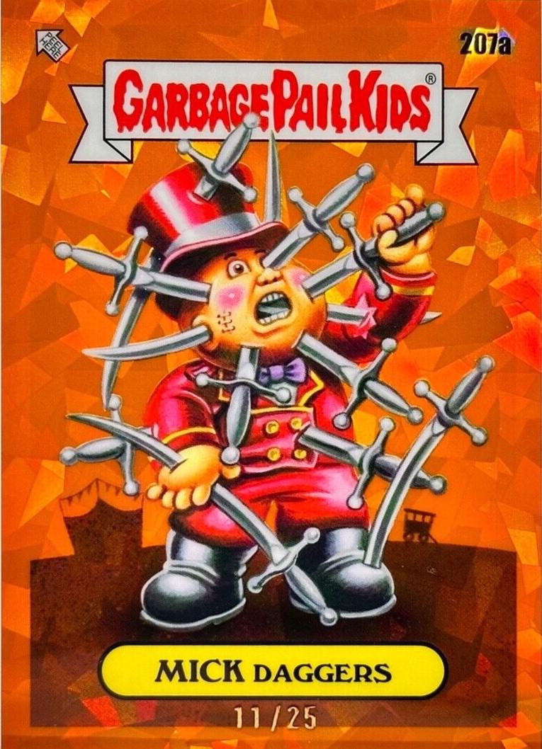 2023 2022 Sapphire MICK Daggers [Orange] #207a card