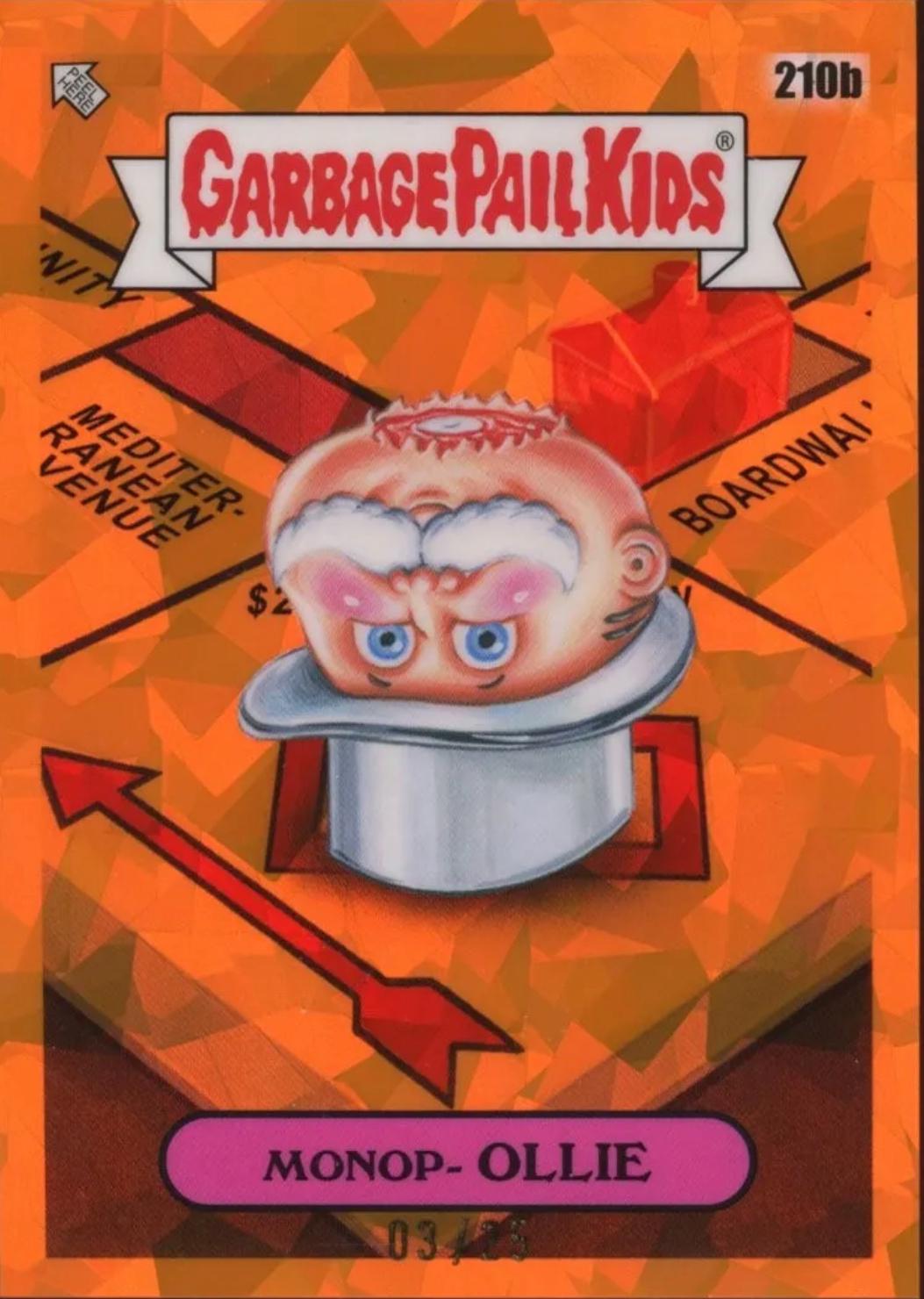 2023 2022 Sapphire Monop-OLLIE [Orange] #210b card