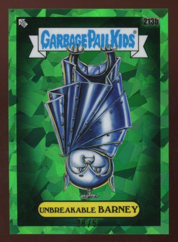 2023 2022 Sapphire Unbreakable BARNEY [Green] #213b card