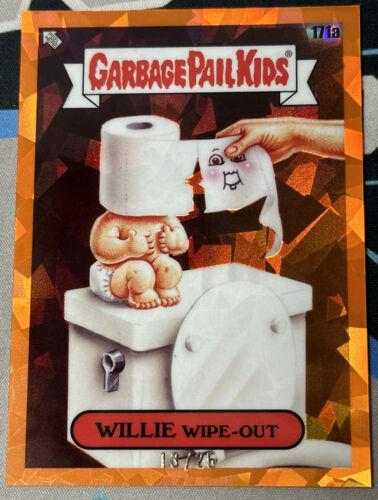 2023 2022 Sapphire WILLIE Wipe-Out [Orange] #171a card
