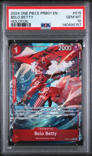 2023 Awakening of the New Era Belo Betty [Alternate Art] #OP05-015 card