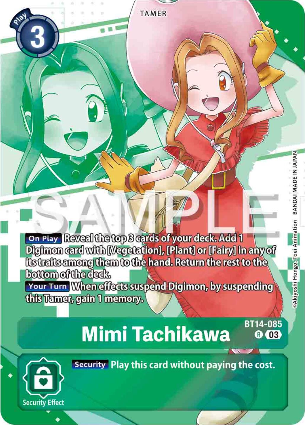 2023 Blast Ace Mimi Tachikawa [Premium Heroines Set Foil] #BT14-085 card