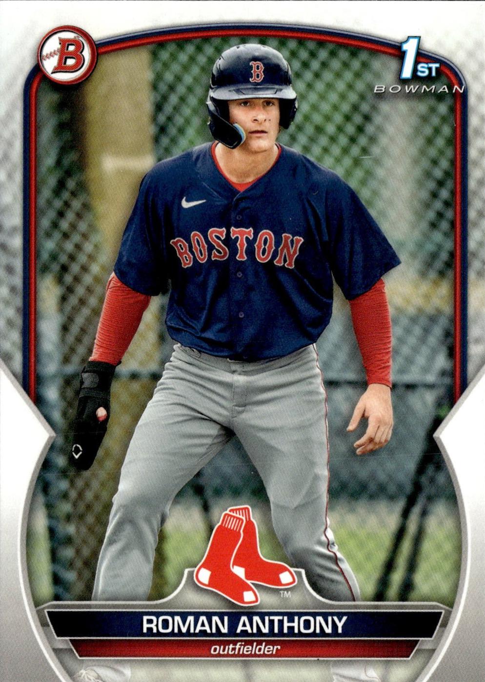 2023 Bowman 1st Edition Roman Anthony #BPPF-71 card