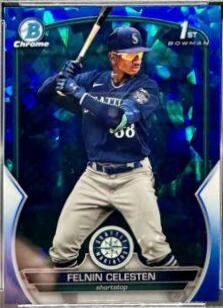 2023 Bowman Chrome Prospects Sapphire Felnin Celesten #BCP-156 card