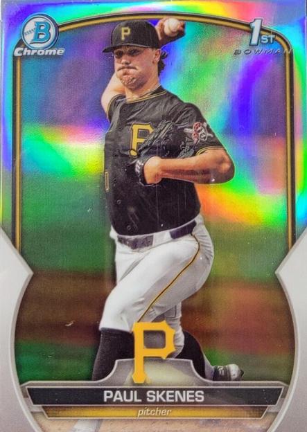 2023 Bowman Draft Chrome Paul Skenes [Refractor] #BDC-14 card