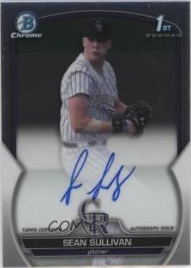 2023 Bowman Draft Chrome Prospect Autographs Sean Sullivan #CDA-SS card