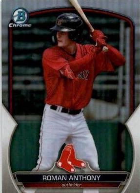 2023 Bowman Draft Chrome Roman Anthony [Refractor] #BDC-112 card