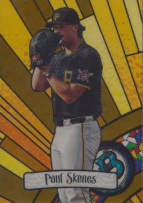 2023 Bowman Draft Glass Paul Skenes [Gold] #BGA-1 card