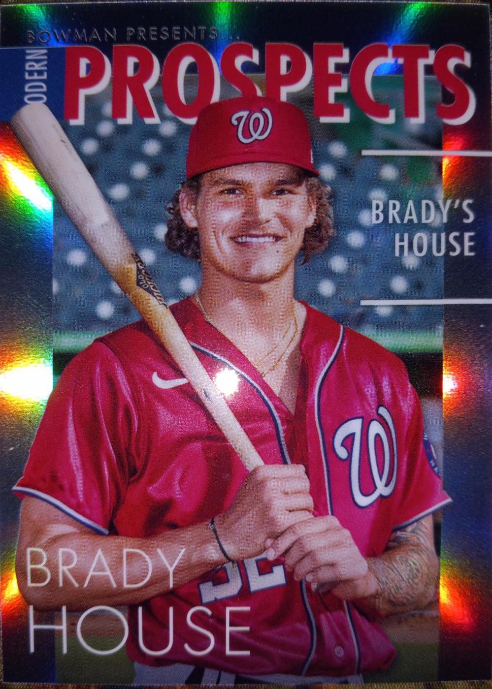2023 Bowman Modern Prospects Brady House #MP-1 card