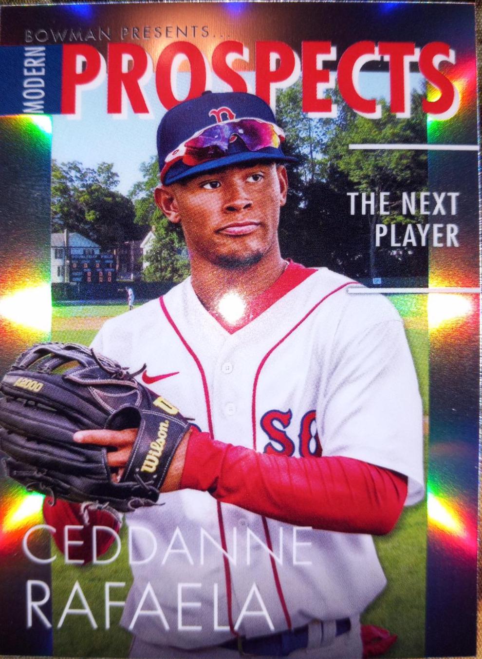 2023 Bowman Modern Prospects Ceddanne Rafaela #MP-6 card