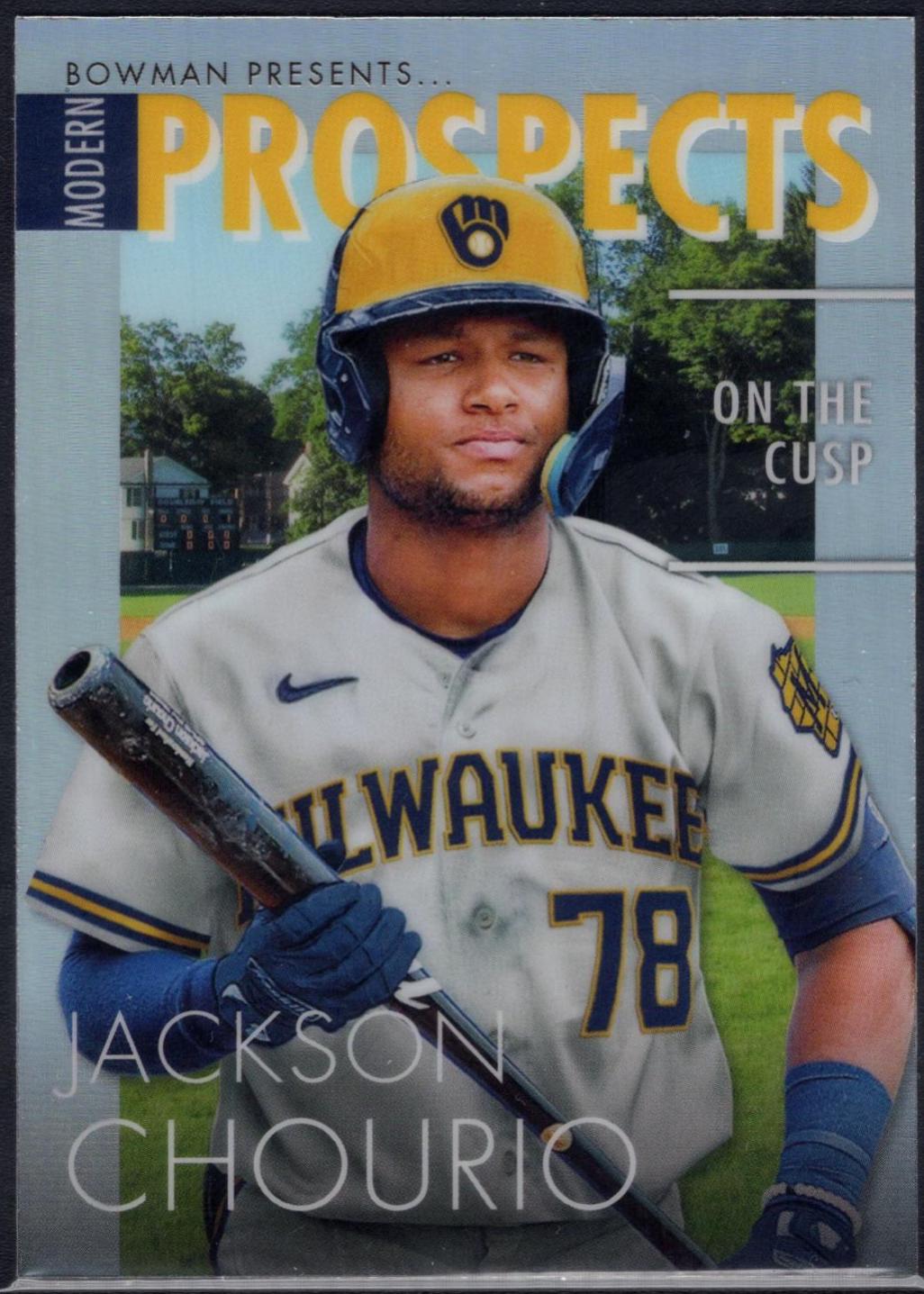 2023 Bowman Modern Prospects Jackson Chourio #MP-12 card