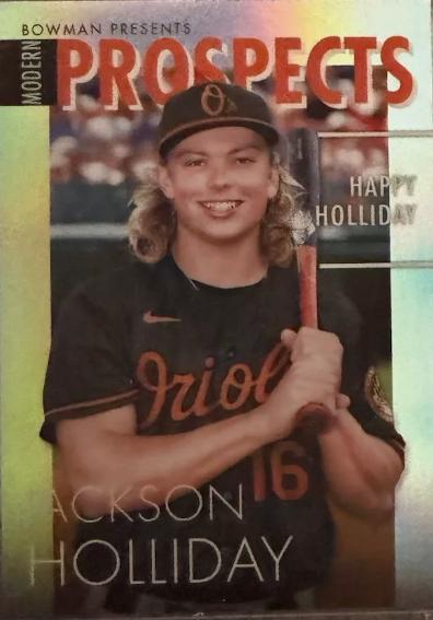 2023 Bowman Modern Prospects Jackson Holliday #MP-4 card