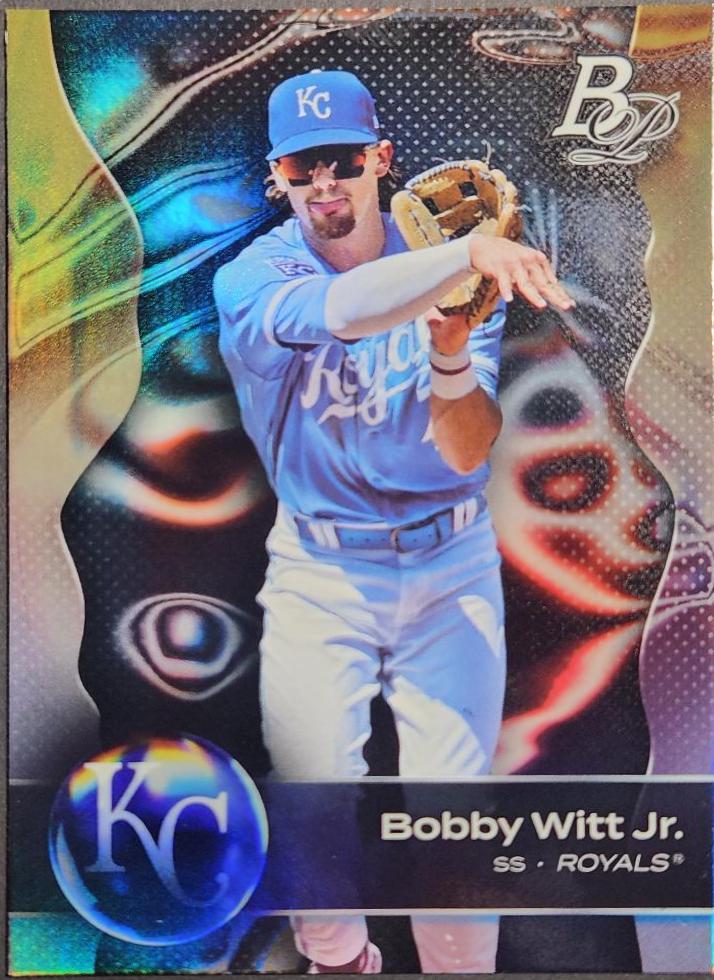 2023 Bowman Platinum Bobby Witt Jr. #8 card