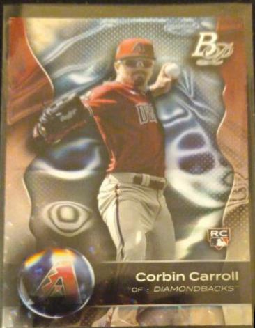 2023 Bowman Platinum Corbin Carroll [Ice Pattern] #31 card