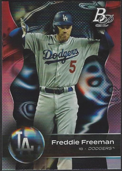2023 Bowman Platinum Freddie Freeman #83 card