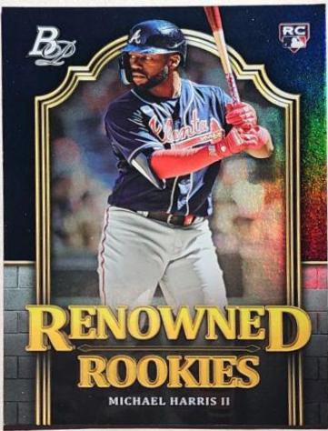2023 Bowman Platinum Renowned Rookies Michael Harris II #RR-9 card