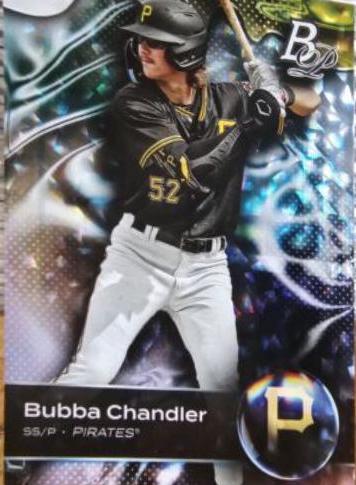 2023 Bowman Platinum Top Prospects Bubba Chandler [Ice Pattern] #TOP-36 card